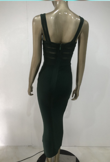 "Independent Standing Tight Package Hip Evening Dress"