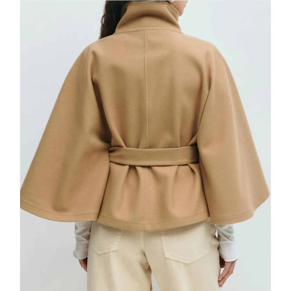 Iolanda – Belted Cape Coat
