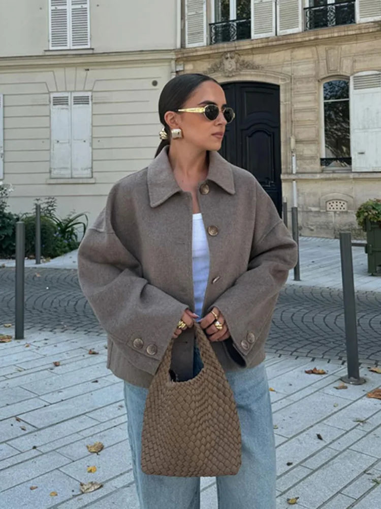 Marivelle – Refined Coat with Relaxed Fit