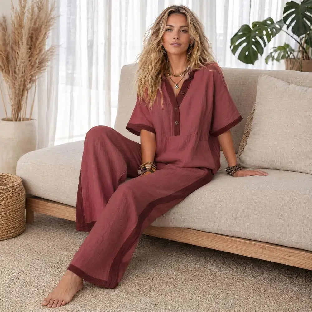 ADELINE | Relaxed Linen Lounge Set