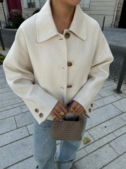 Marivelle – Refined Coat with Relaxed Fit
