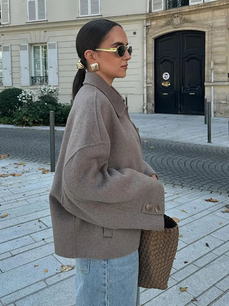 Marivelle – Refined Coat with Relaxed Fit