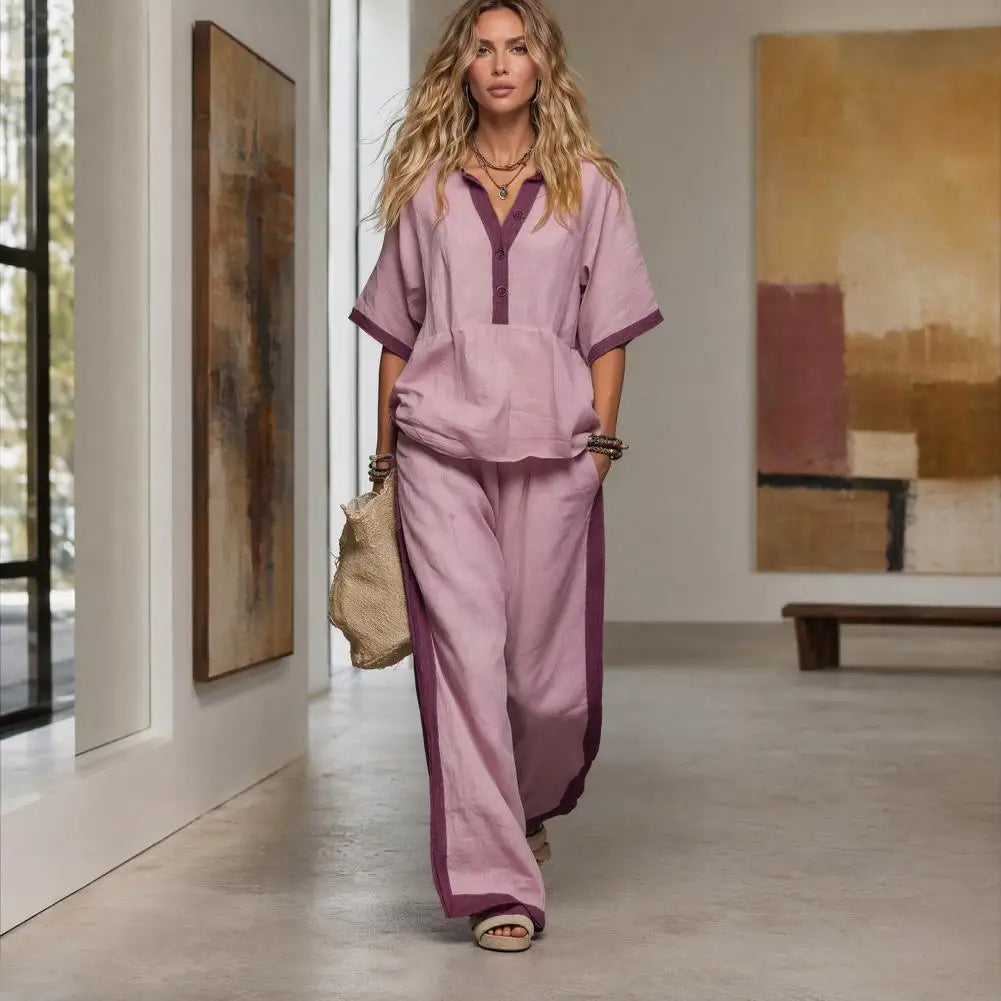 ADELINE | Relaxed Linen Lounge Set