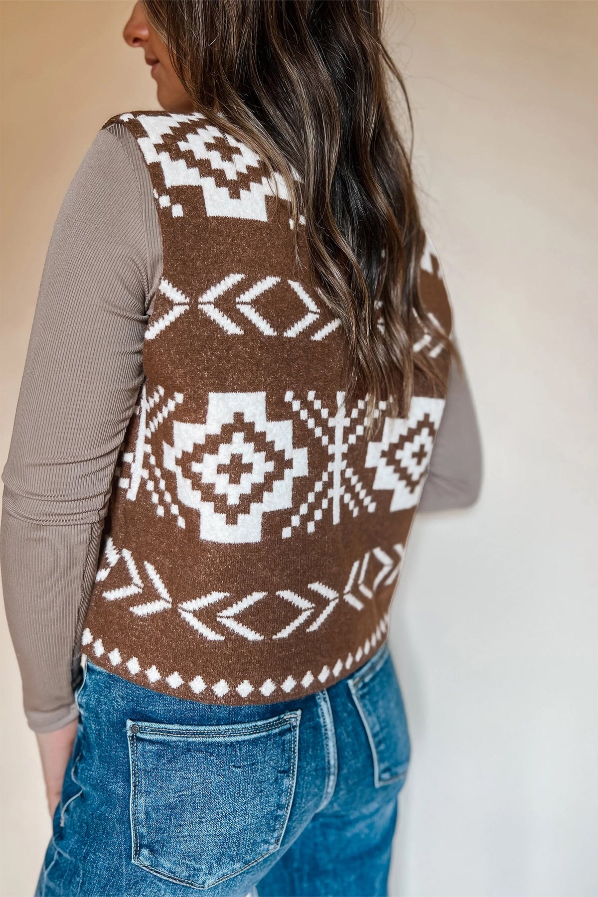 About to get western Sweater Vest