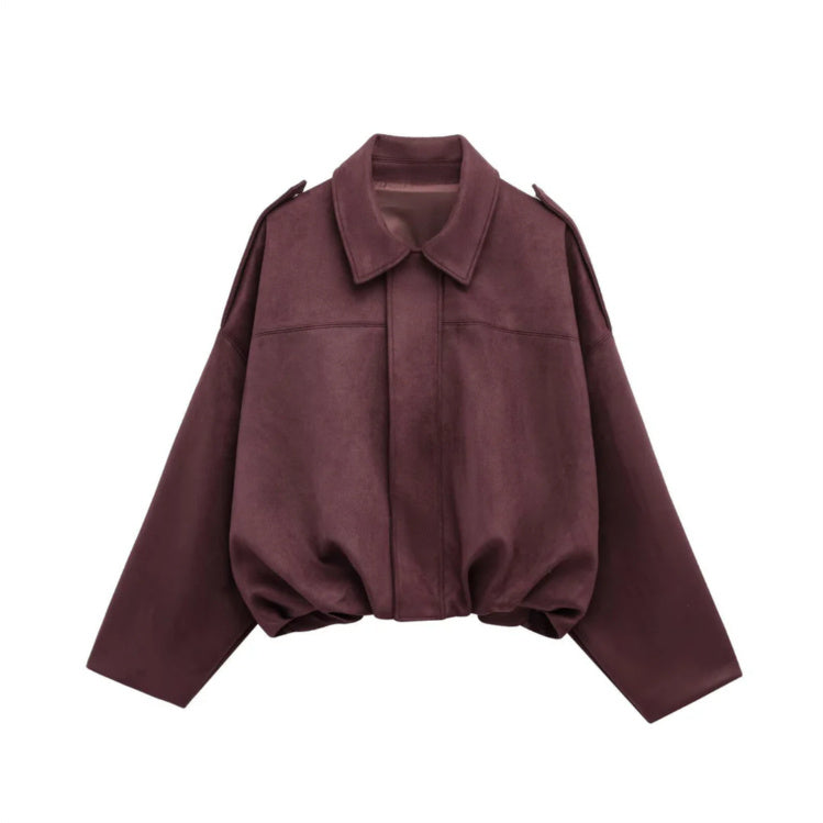 AeroSuede™ Oversized Pilot Jacket